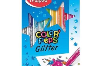 Maped ColorPeps 10 Pack Glitter Felt Tip Pens