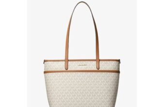 Marlowe Medium Signature Logo Pocket Tote Bag