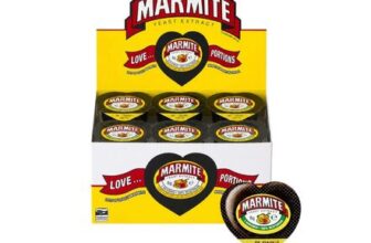 Marmite Yeast Extract Love Portions 24 x 8g Portion Pots
