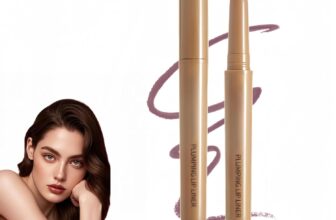 Maroon Plump Matte Crayon Lip Liner Pencil,Matte Lip Liner Pencil,Waterproof Lipliner Pencil – Smooth and Creamy,Plump Lip Pencil Liner Long-Lasting,Retractable Lip Liners Lipstick for Women