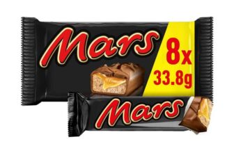 Mars / Snickers 8x34g Snack Size £2.75 (Nectar Price)