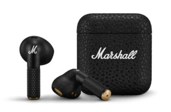 Marshall Minor IV Bluetooth Wireless Earphones, Ear buds – Black