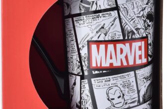 Marvel Characters Hot Chocolate Ceramic Mug 470ml / 16.5oz, Official Licensed Large Superhero Drinkware for Fans