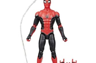 Marvel Legends Series Spider-Man (Upgraded Suit) Action Figure, Red