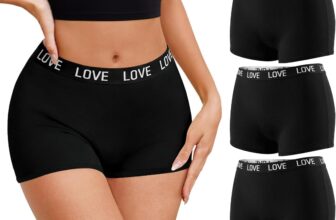 Marvmys Womens Boxer Shorts Cotton Underwear Womens Knickers Soft Panties Multipack Briefs for Ladies S-XXL