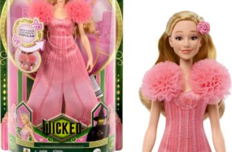 Mattel Wicked Singing Glinda Fashion Doll & Accessories
