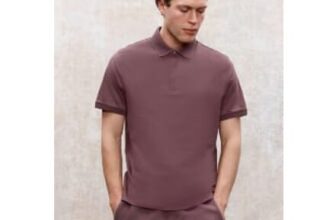 Mauve Studio Edit Supima Textured Polo
