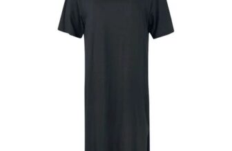 Mayden 2/4 Dress Midi Dress Black by Noisy May