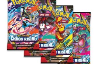 Mega Evolution Chaos Rising Booster Pack 5 Pack (10 Cards / Pack)