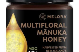 Melora Genuine Manuka Honey – 40 MGO, 250g – 100% Pure & Traceable Manuka from New Zealand – £4.74 / £4.24 S&S