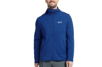 Mens Breathable Full-Zip Fleece Jacket