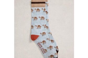 Mens Camel Ankle Socks