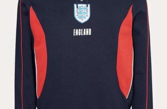 Mens England 3 Lions Navy Piped Side Panel Hoodie, Sizes S-4XL Free C&C