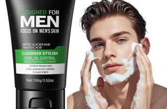 Mens Face Wash 3 en 1, Salicylic Acid Cleanser, Face Wash Men, Nettoyant Visage, Nettoyant Pores, Blackhead Cleanser, Mens Face Scrub,pour tous types de peau, 100 ml (Pack of 1)