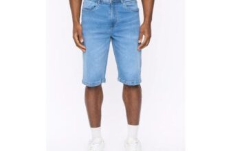 Mens Hammersmith Slim Fit Denim Shorts with Stretch