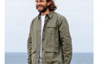 Mens Organic Cotton Overshirt
