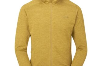 Mens Rab Mens Zawn Fleece Jacket (Sahara) Size Medium