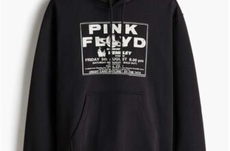 Mens Regular Fit Pink Floyd Cotton Blend Hoodie – Sizes S – XXL – Free Click & Collect