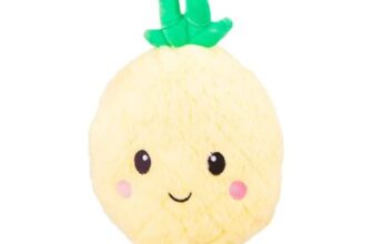 Microwavable Plush Pineapple Hottie Heating Pad