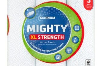 Mighty Big 3 Rolls of Extra Large Sheets