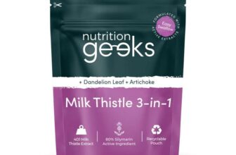 Milk Thistle Tablets 3-in-1 Complex – 120 Tablets (2 Month Supply) – 100mg Extract Sold & Shipped by Unicorn Brands