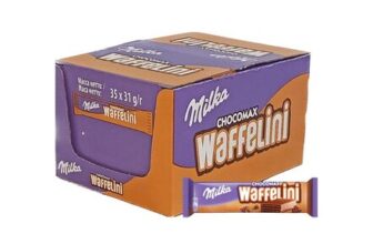 Milka Waffelini Choco Max Chocolate Wafer Bar 35 X 31g