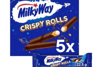 Milky Way Milk Chocolate Crispy Rolls Multipack 5 x 22.5g (Clubcard Price)