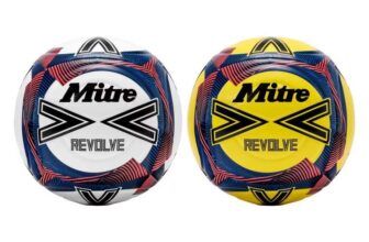 Mitre Revolve Football Size 5 x 3 (min purchase of 3) – 2 colours available