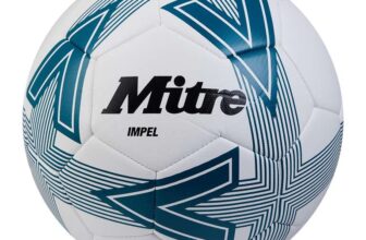 Mitre Unisex Impel L30P Football, Highly Durable, Shape Retention, Football Size 5