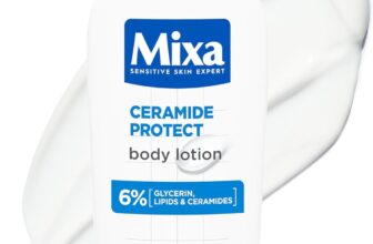 Mixa Body Lotion, Ceramide Protect, Moisturiser for Dry Skin, Enriched with 6% Glycerin, Lipids & Ceramides, Fragrance Free, Hypoallergenic Formula, 48H protection against dryness, 400ml