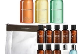 Molton Brown 3 Piece Body Wash Collection with 10 Piece Travel Kit, 2 Options