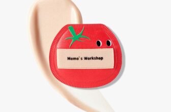 Momos Workshop Bento Buddies Makeup Sponge Paopaomi Dewy Jet Puff Chibi Tomato
