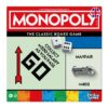 Monopoly Board Game with Storage Tray and Larger Tokens