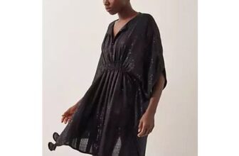 Monsoon Sana Sequin Embellished Kaftan