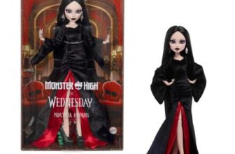 Monster High X Wednesday Morticia Addams Doll Collector