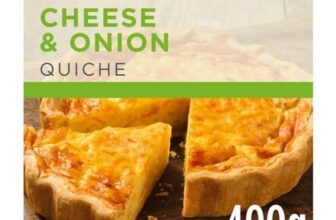 Morrisons Cheese & Onion Quiche