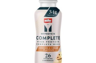 Muller MyProtein Cookies & Cream High Protein Complete Meal Shake