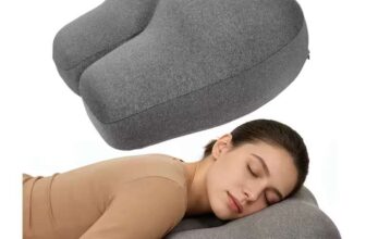 Multi-Function Hip Pillow And Tummy Sleeping Pillow – Light Grey. Sold by Big Biboss Store (Choice)