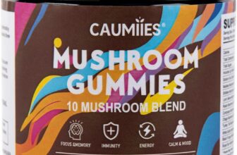 Mushroom Complex Gummies (60 Count) Individually Wrapped, Immune Support, Cognitive & Focus Support, Stress Balance, Natural Mushroom Blend, Watermelon Raspberry Flavor