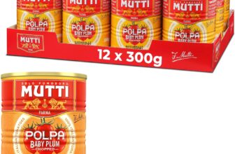 Mutti Baby Plum Polpa Finely Chopped Tomatoes 12 x 300g