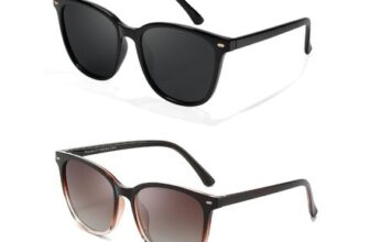 Myiaur 2 Pack Polarised Sunglasses Women