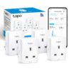 NEW Tapo TP11(4-pack) Smart Plug, Alexa Plug with Energy Monitoring,Matter Certified WiFi Plug,Away Mode