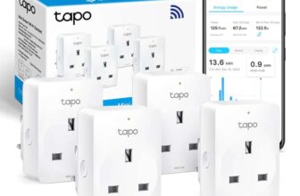 NEW Tapo TP11(4-pack) Smart Plug, Alexa Plug with Energy Monitoring,Matter Certified WiFi Plug,Away Mode