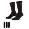 NIKE Unisex Everyday Cush Crew 3pr Calze Socks (Pack of 3) – M