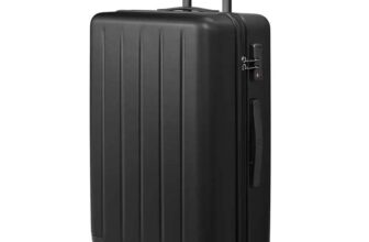 NINETYGO Danube 24-Inch Carry-On Luggage Black