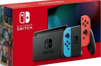 NINTENDO Switch – Neon Red & Blue – Damaged Box – Sold by Currys Clearance With Code