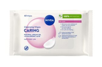 NIVEA 3in1 Caring Cleansing Wipes Dry Skin