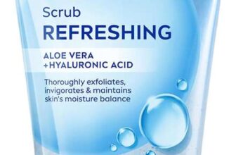 NIVEA Refreshing Face Scrub with Hyaluronic Acid (150ml), Exfoliating Scrub – £1.70 / £1.80 S&S
