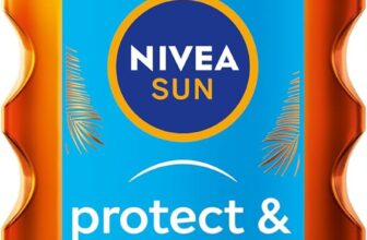 NIVEA SUN Protect & Bronze Oil Sunscreen Spray SPF 30 (200 ml), Sun Spray Provides Immediate UVA/UVB Protection and Stimulates the Skins Natural Tanning with Pro-Melanin Extract, Water-Resistant