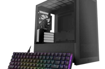 NZXT H3 Flow Tempered Glass Black microATX Gaming Case